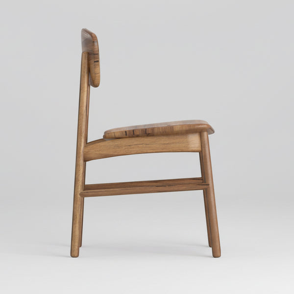 Finn : Dining Chair Marri Timber Solid Seat
