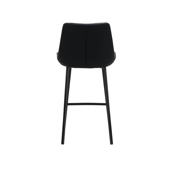 Flynn : Bar Stool Black PU