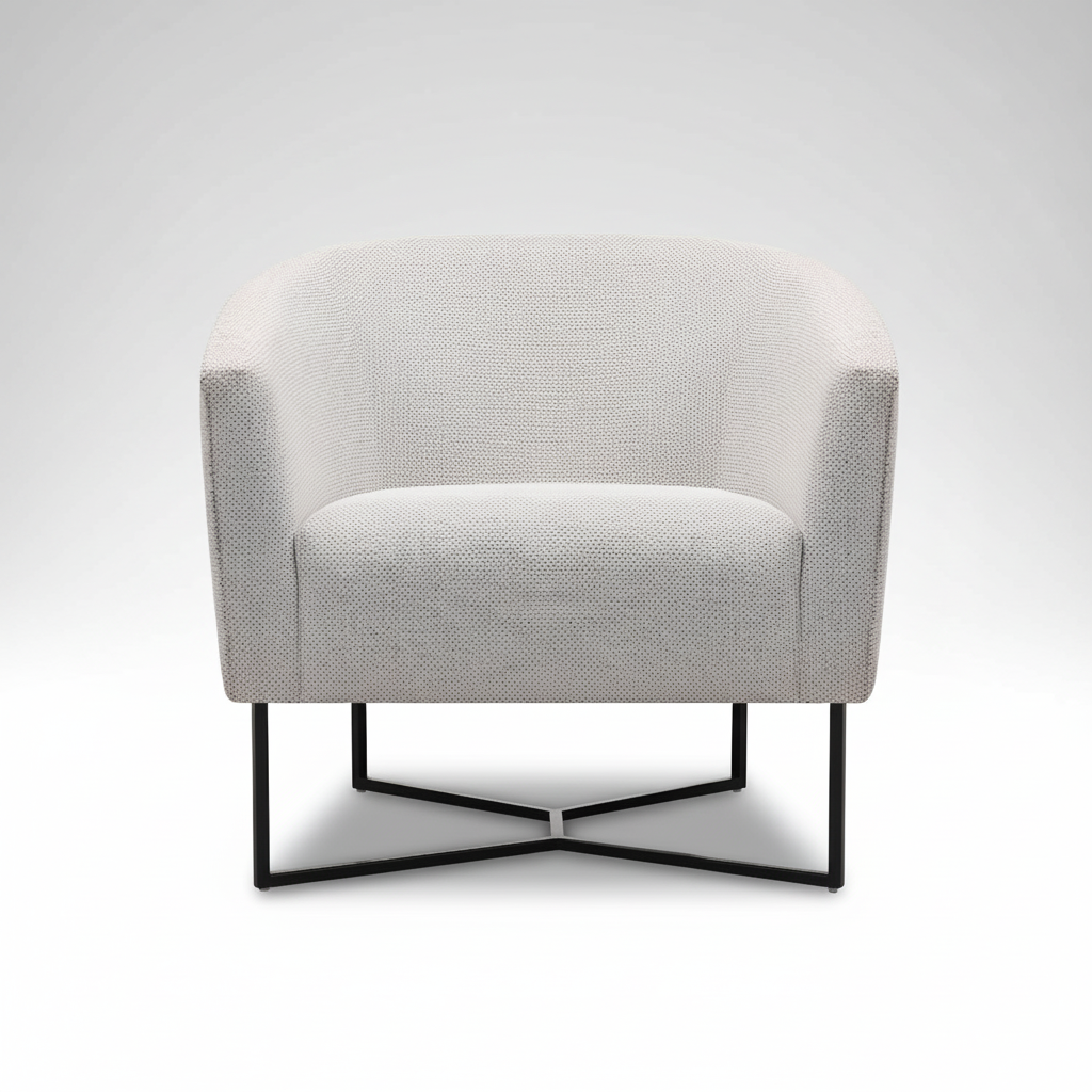 Gatwick : Accent Chair Black Base