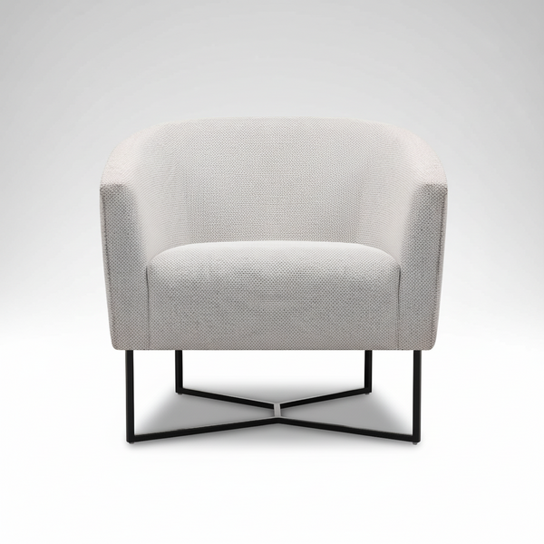 Gatwick : Accent Chair Black Base