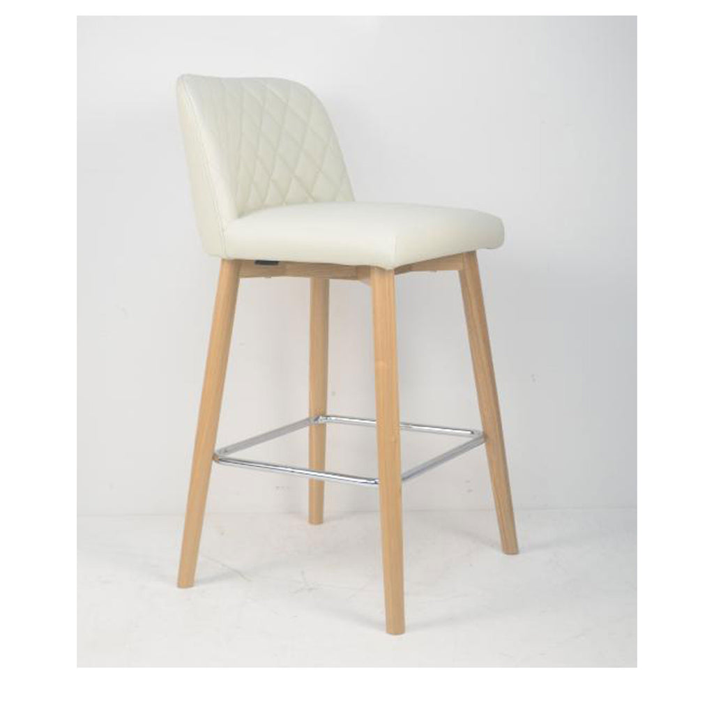 Grace : Bar Stool in Leather