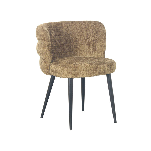 Greta : Dining Chair Moss Fabric