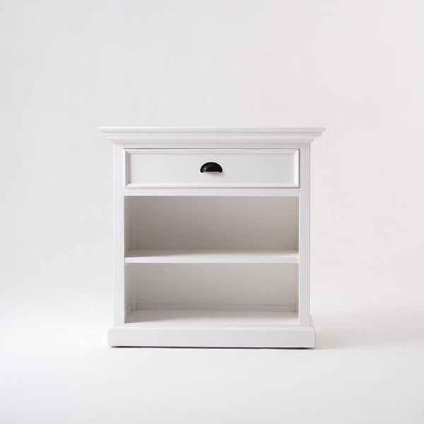 Halifax Grand : Bedside Table with Shelves