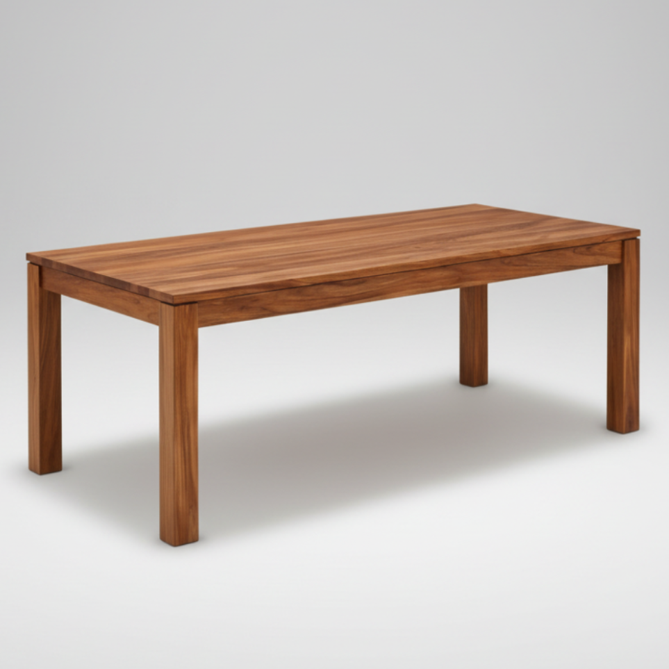 Havana Solid Tasmaninan Blackwood 4 leg Dining table