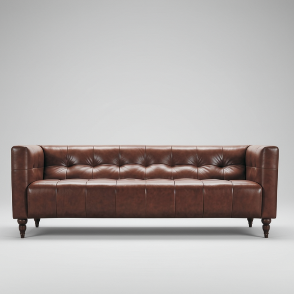 Henry : Leather Sofa