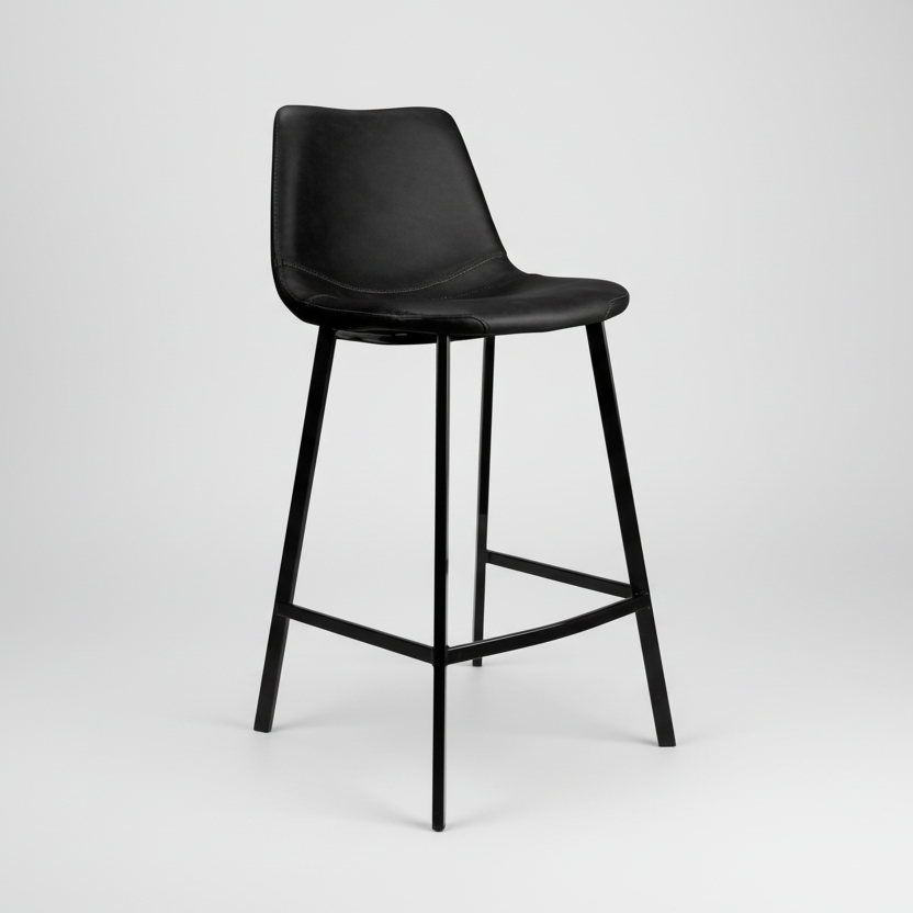 Hugo : Bar Stool Black