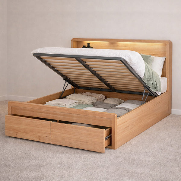 Jade Lift Bed : Double, Queen & King Size