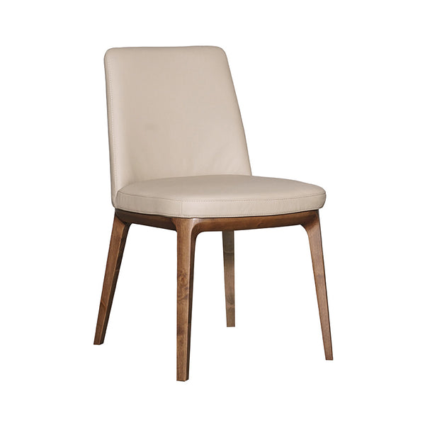 Juno : Dining Chair Natural / Clay Leather