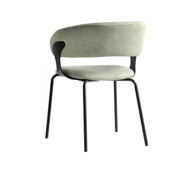 Kenny: Dining Chair Silver Grey