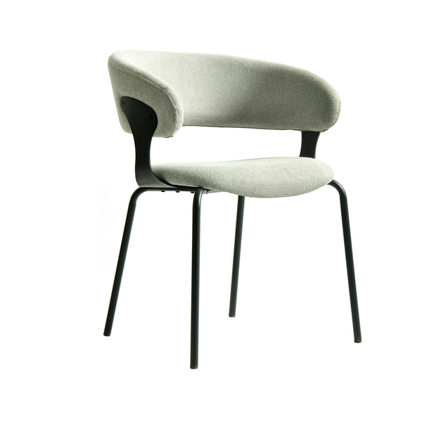 Kenny: Dining Chair Silver Grey