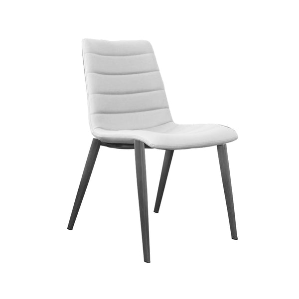 Kenzy : Dining Chair Brushed Stainless Frame