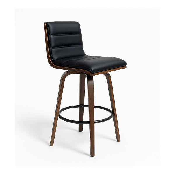 Knox : Bar Stool Black Seat