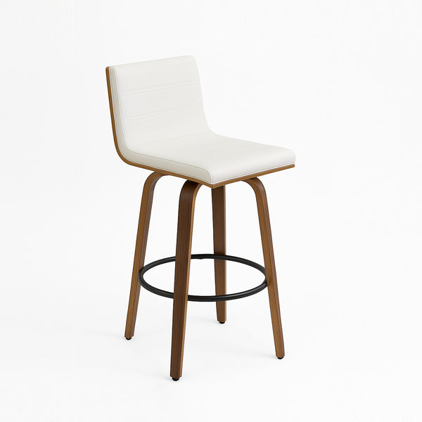 Knox : Bar Stool White Seat