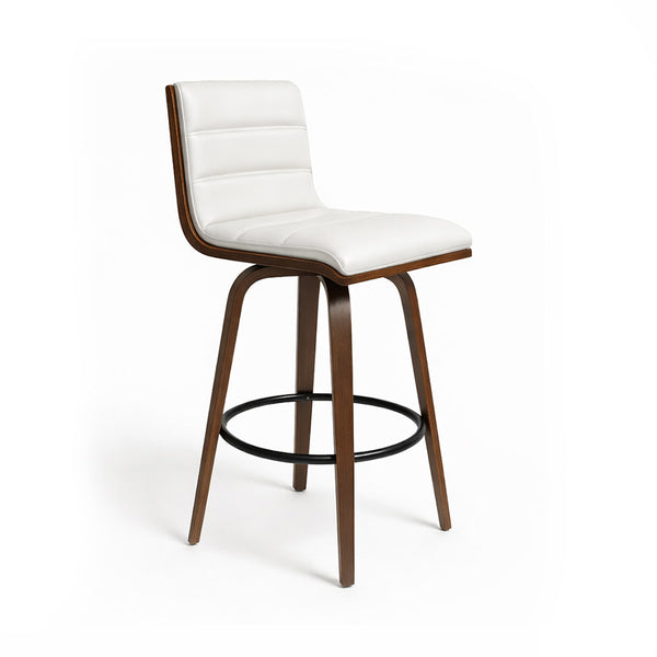 Knox : Bar Stool White Seat
