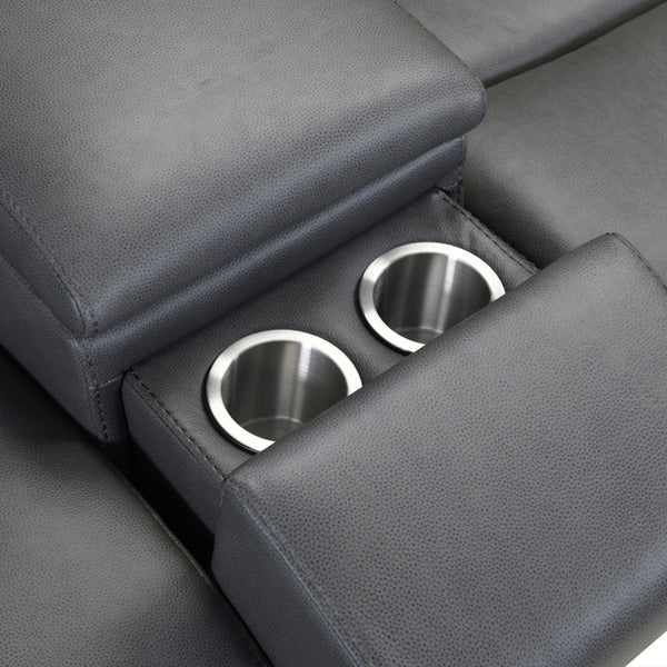 Kove: Modular Corner Sofa Electric Recliner in Fabric