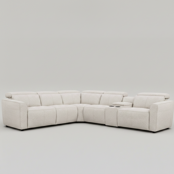 Kove: Modular Corner Sofa Electric Recliner in Fabric
