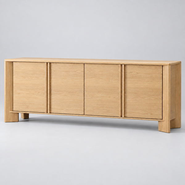 Penny : Buffet Cabinet 2.2m Crema Oak Timber