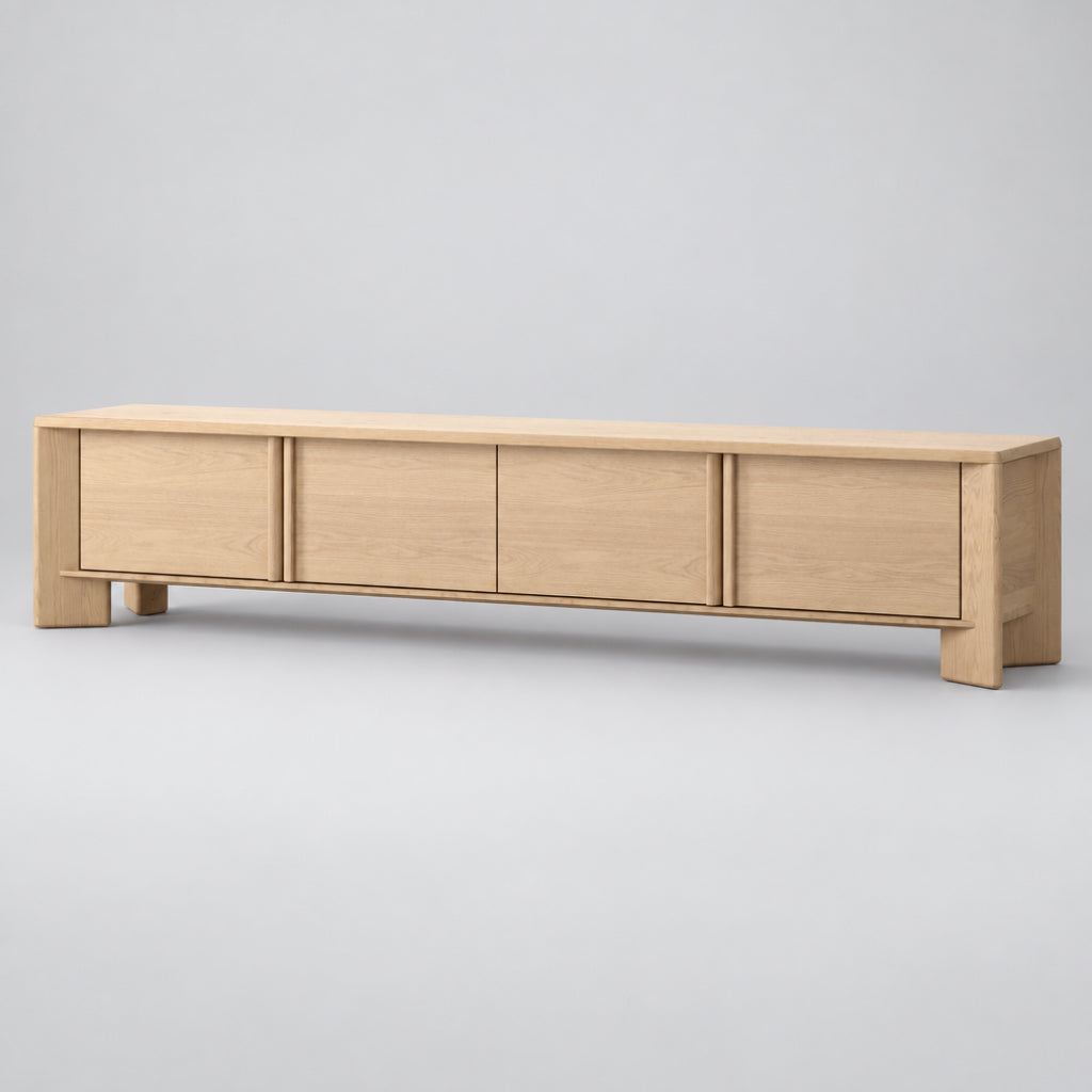 Penny : TV Unit 2.4m Crema Oak Timber