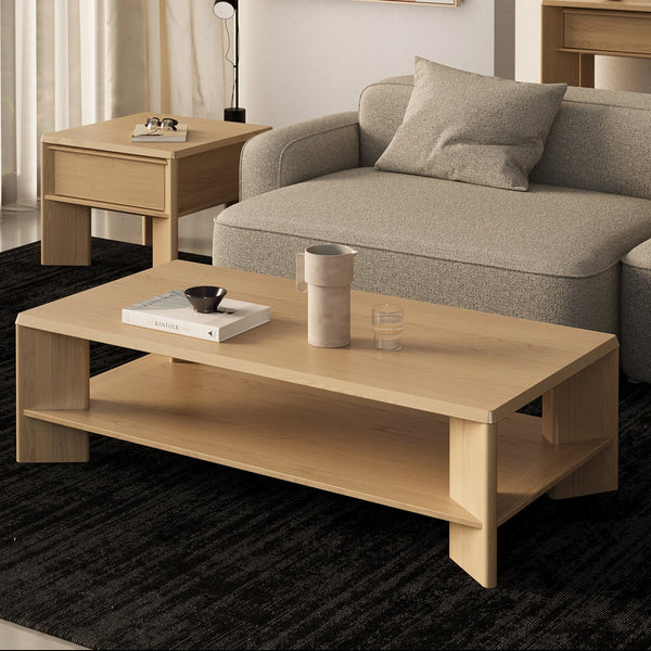 Penny : Coffee Table Crema Oak Timber