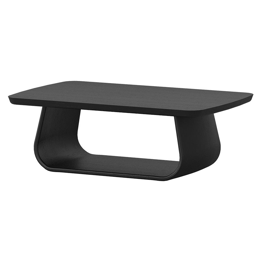 Lambert : Rectangle Coffee Table Black Oak