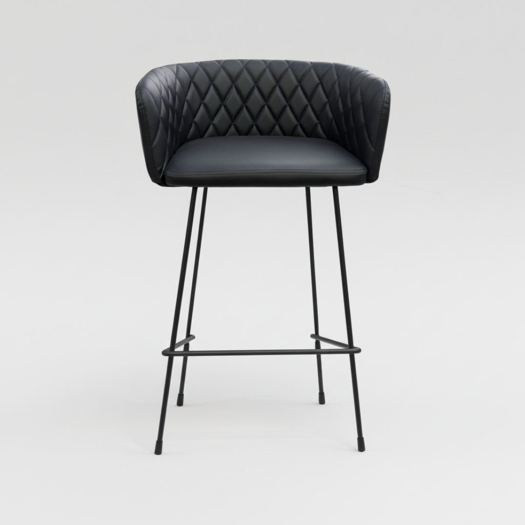 Lane: Bar Stool Black Pu