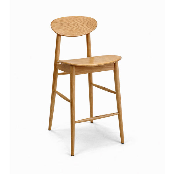 Abigale : Bar Stool in American Oak