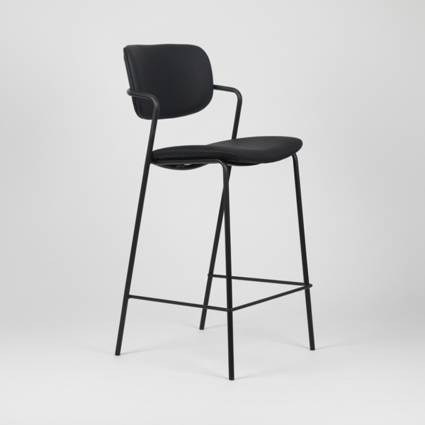 Lucia : Bar Stool Black
