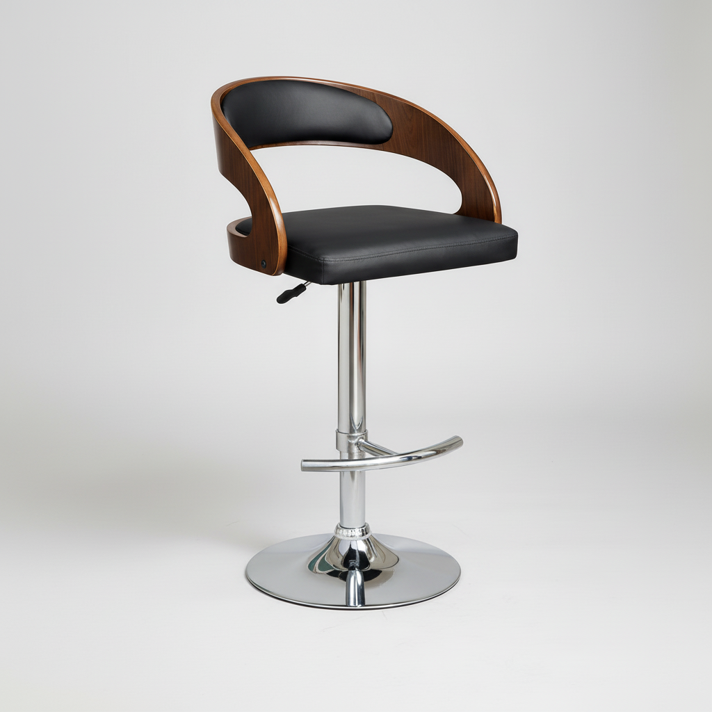 Mars : Bar Stool Black
