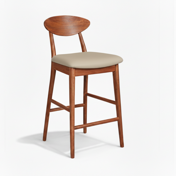 Moon : Bar Stool Antique Maple Wood