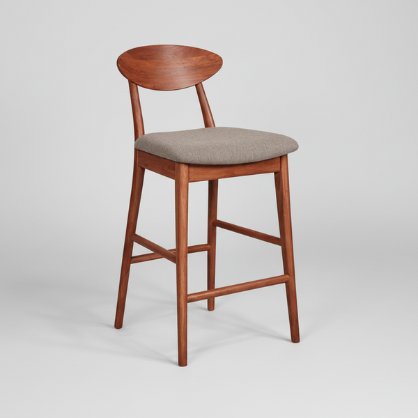 Moon : Bar Stool Antique Maple Wood