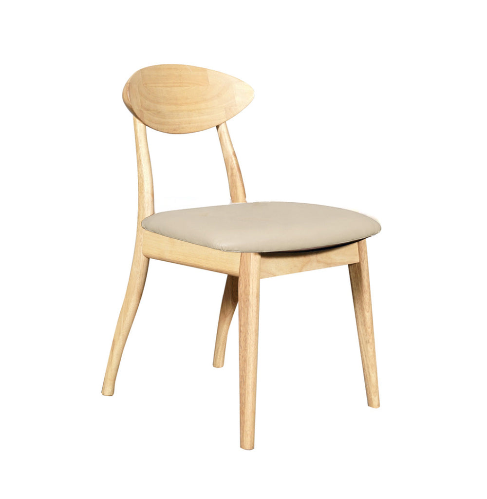 Moon : Dining Chair Natural Frame