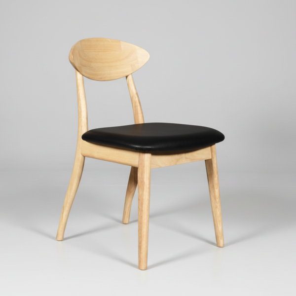 Moon : Dining Chair Natural Frame