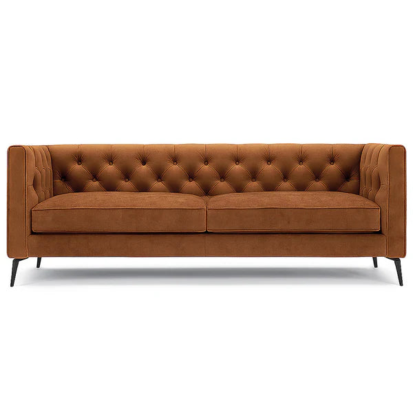 Oxford : Chesterfield Leather Sofa