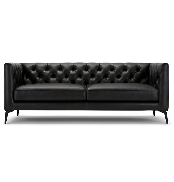 Oxford : Chesterfield Leather Sofa