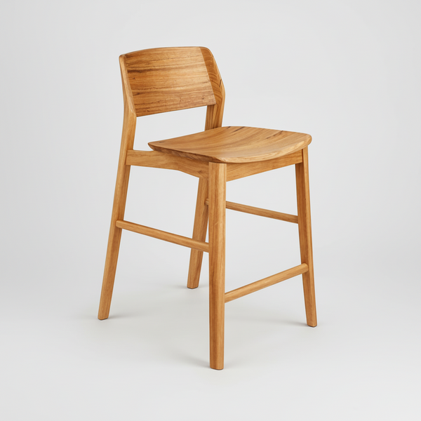 Torre : Bar Stool Blackbutt / Timber Seat