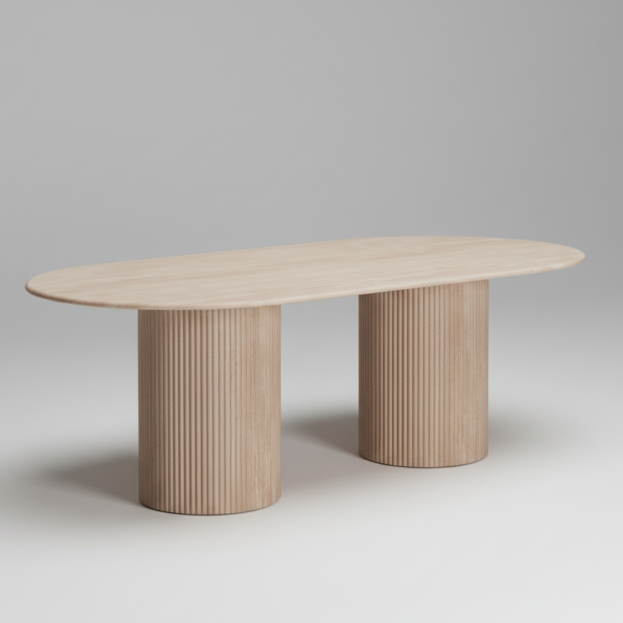 Pompeii : Oval Dining Table