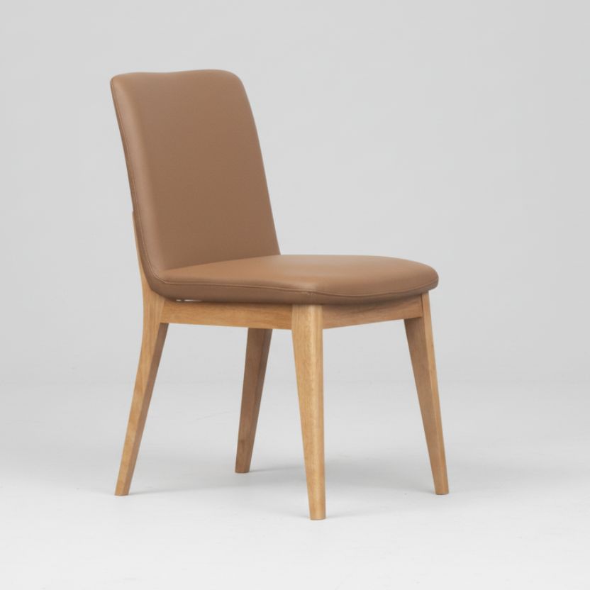Recco : Dining Chair Cognac Leather