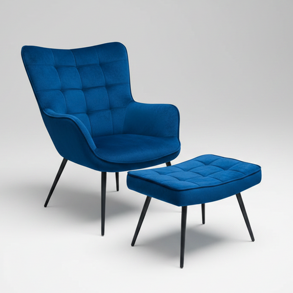 Regal : Accent Chair & Ottoman