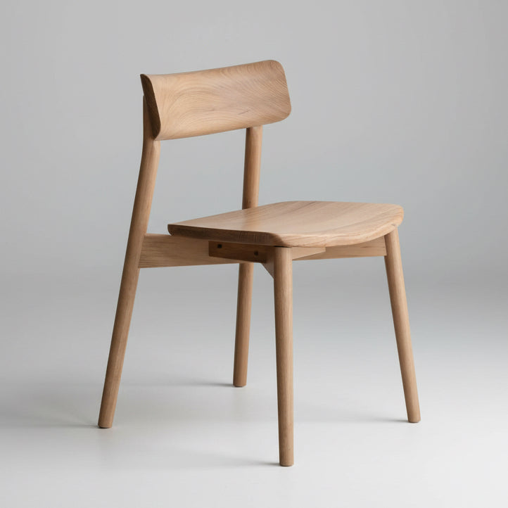 Ridley : Dining Chair Messmate Timber Solid Seat
