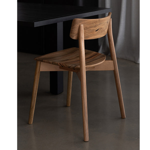 Ridley : Dining Chair Marri Timber Solid Seat
