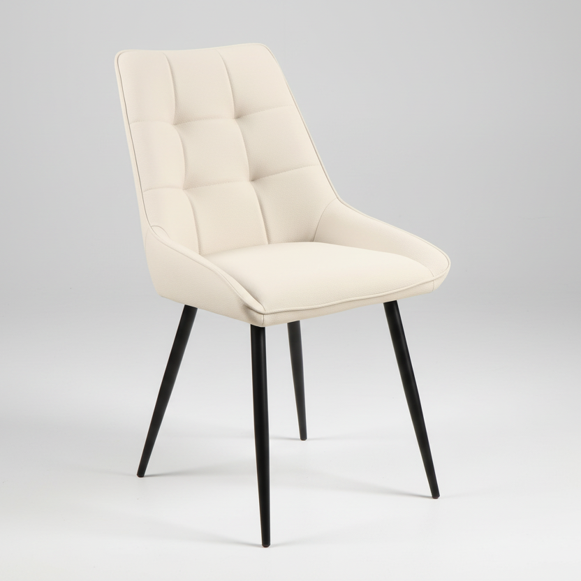 Ruben : Dining Chair Ivory