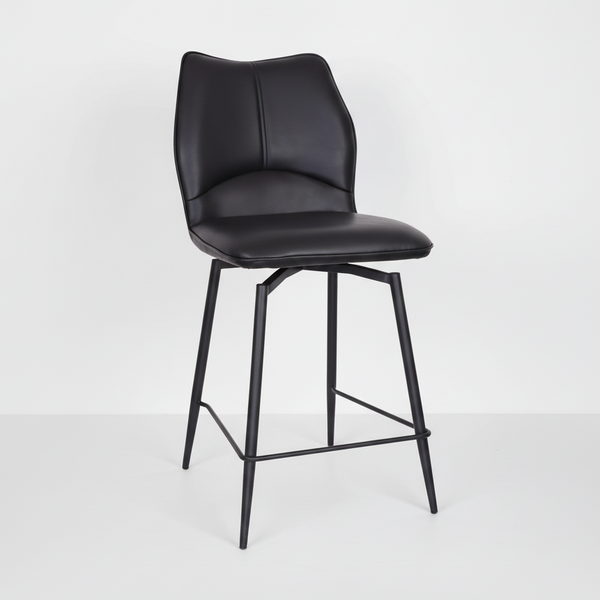 Sable : Bar Stool Black Pu