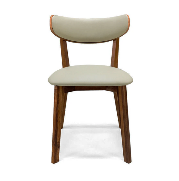 Bardon : Dining Chair in Blackwood Taupe PU