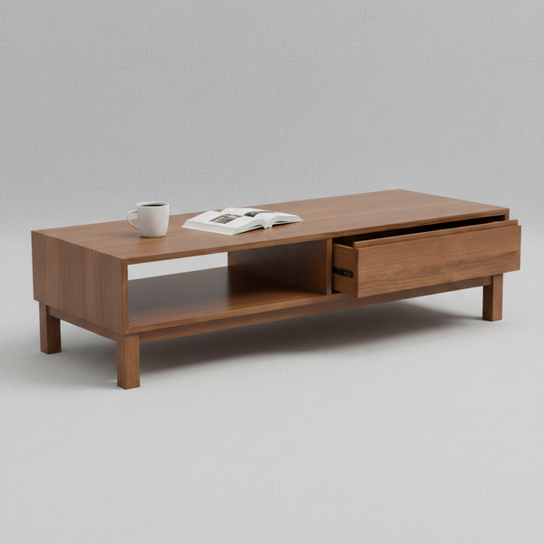 Bosco : Coffee & Lamp Table Blackwood
