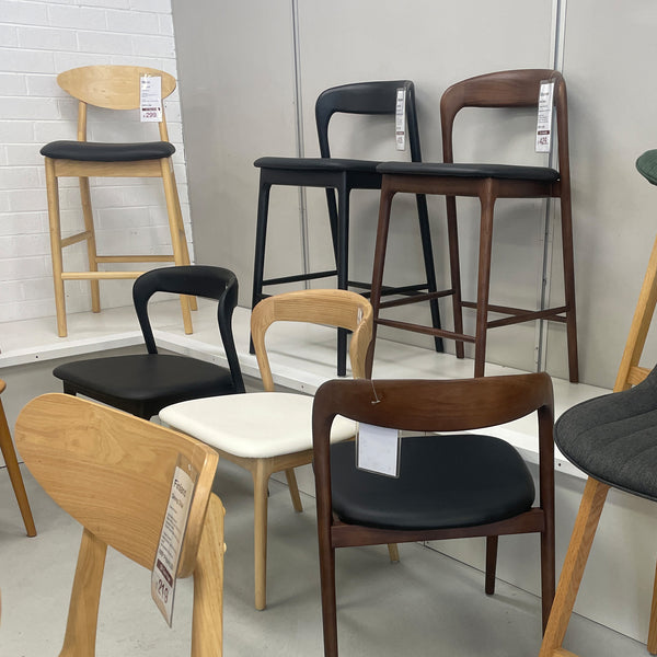 Shannen : Bar Stool Walnut