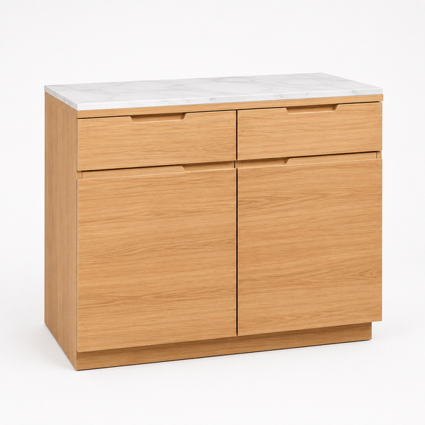 Shepparton : Buffet Cabinet Messmate 1m Ceramic Top