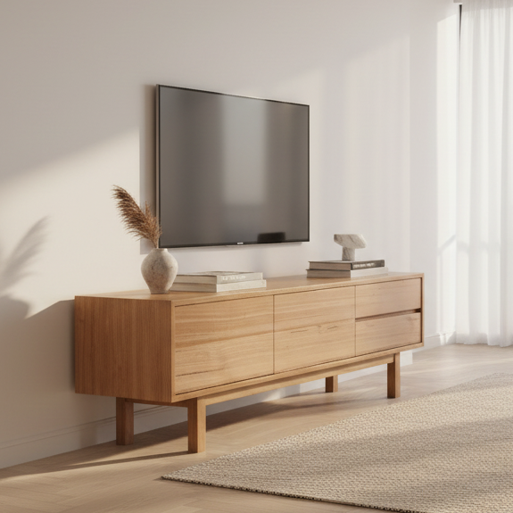 Siena : Tv Unit 1.6m Tasmanian Oak