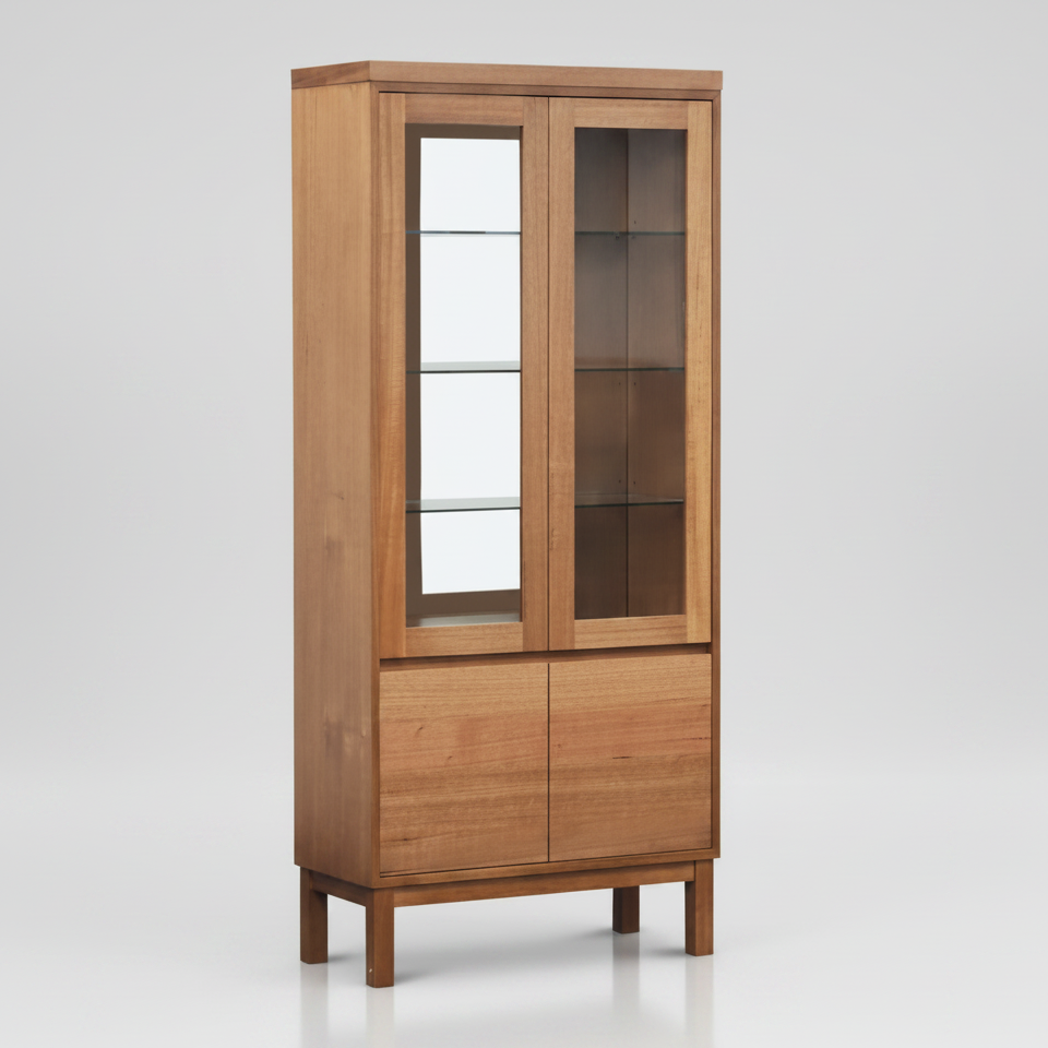 Siena : Display Shelf Unit Tasmanian Oak