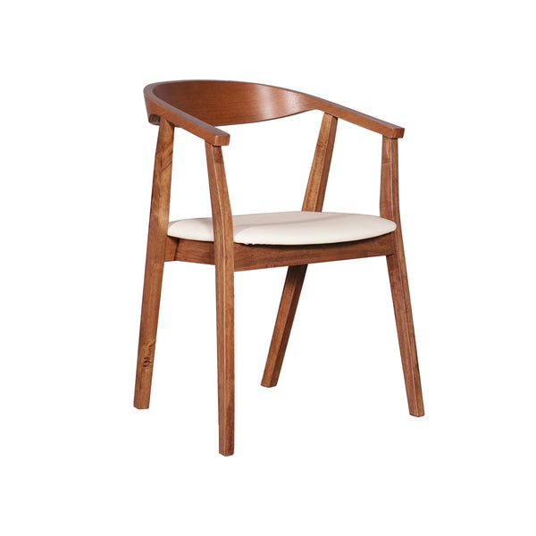Sweden : Dining Chair Light Walnut Frame