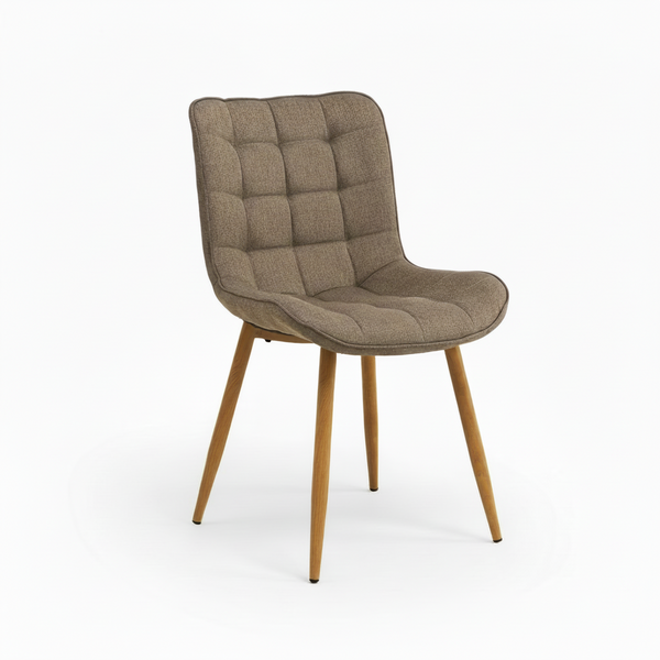 Sydney : Dining Chair Taupe Fabric